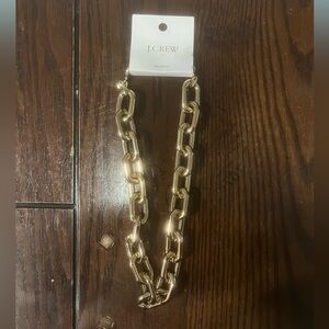 J. Crew Women’s Gold Tone Chunky Link Necklace